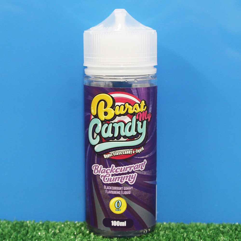 Blackcurrant Gummy Shortfill E-Liquid By Burst My Bubble 100ml