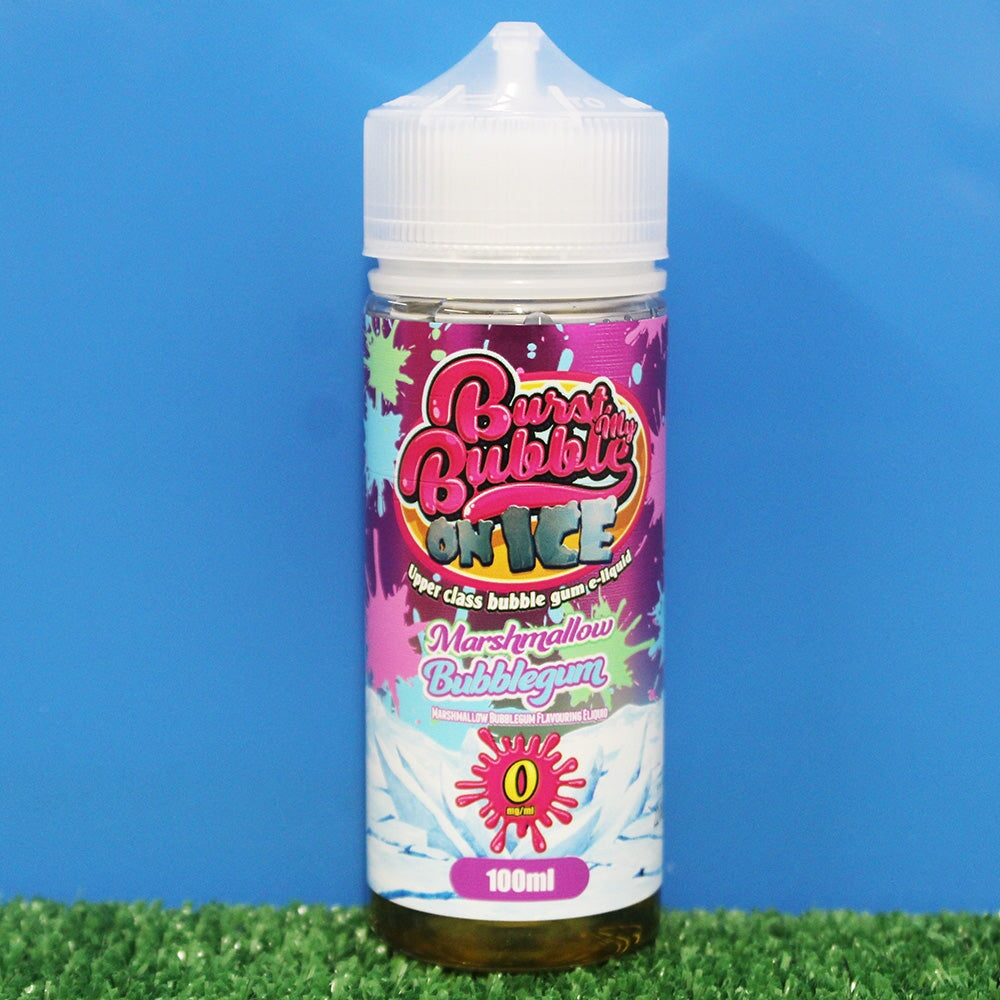 Marshmallow Bubblegum Ice Shortfill E-Liquid By Burst My Bubble 100ml 