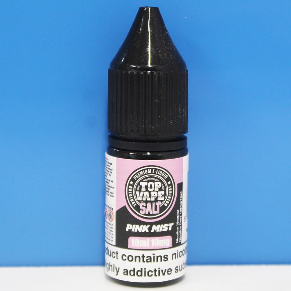 🌈 Pink Mist Salt E-Liquid By Top Vape 10ml (BB 01/22)