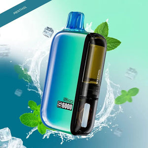 Sikary Disposable Vape By SKE 6000 Puffs TPD Compiliant menthol