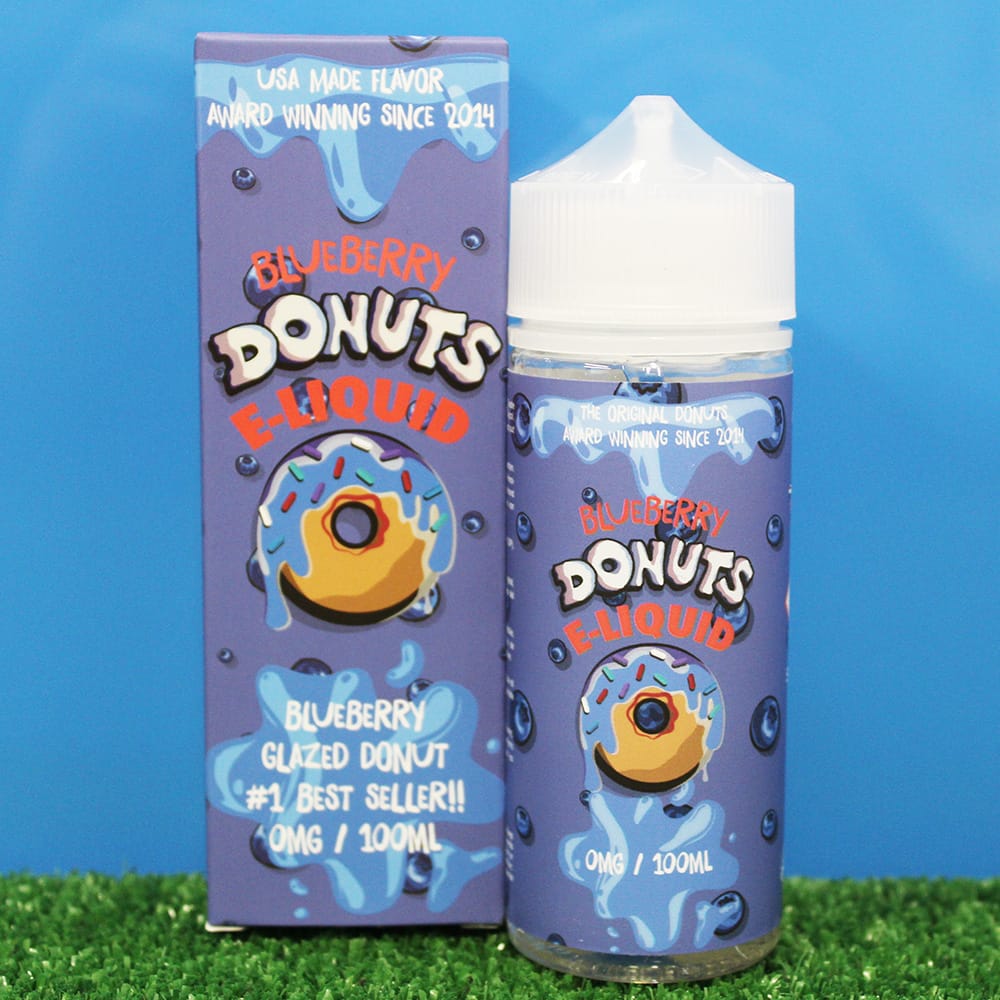 Blueberry Donut Shortfill E Liquid By Marina Vapes 100ml