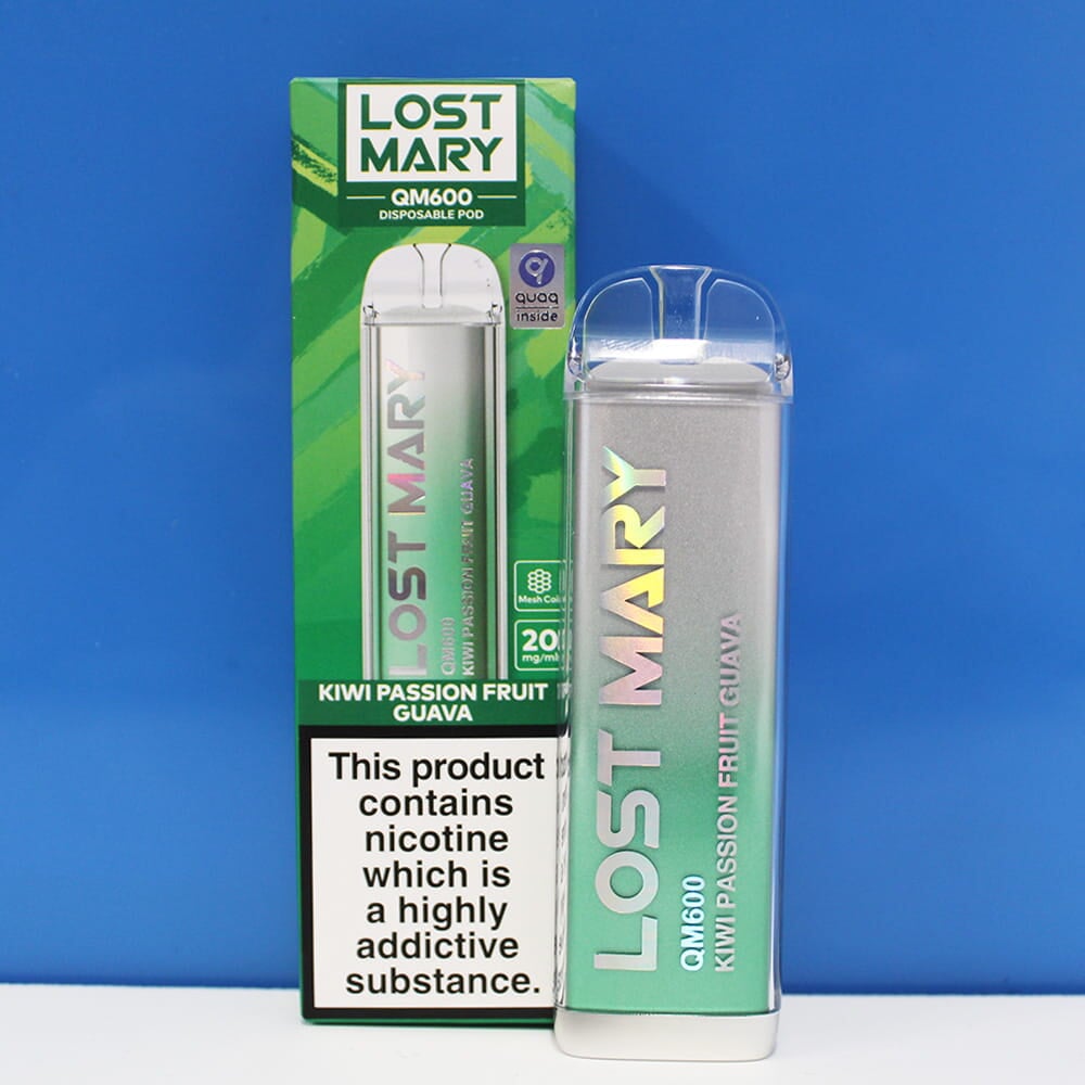 🌈 Kiwi Passion Fruit Guava Lost Mary BM600 Disposable Vape