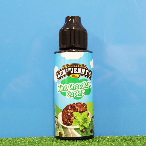 Mint Chocolate Cookie Shortfill E Liquid By Len Jenny s 100ml