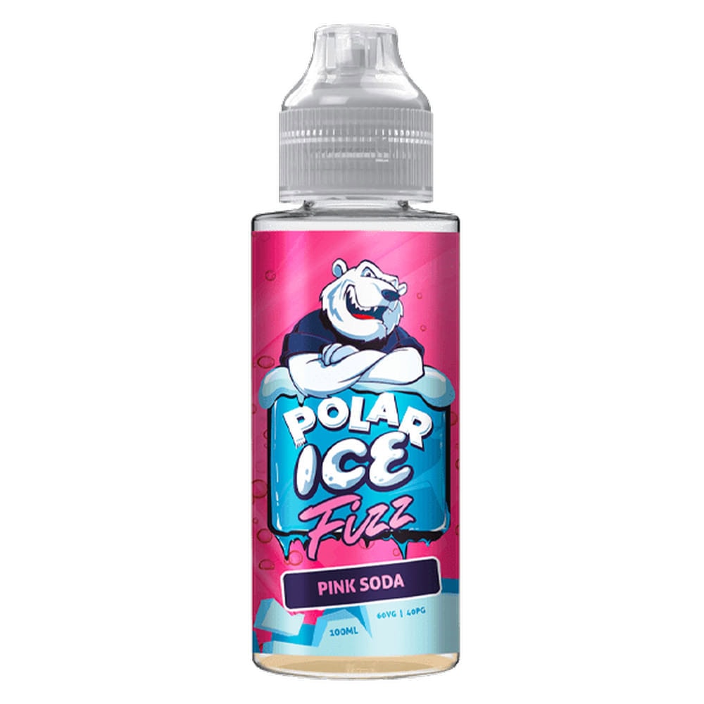 Pink Soda Shortfill E-Liquid By Polar Ice Fizz 100ml £4.99 3 pink soda shortfill e-liquid by polar ice fizz 100ml