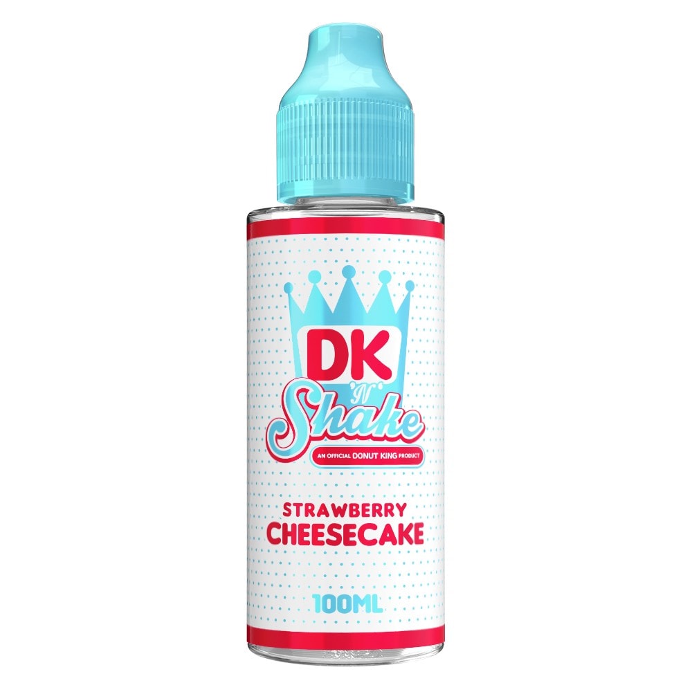 Strawberry Cheesecake DK 'N' Shake Shortfill E-Liquid By Donut King 100ml £4.89