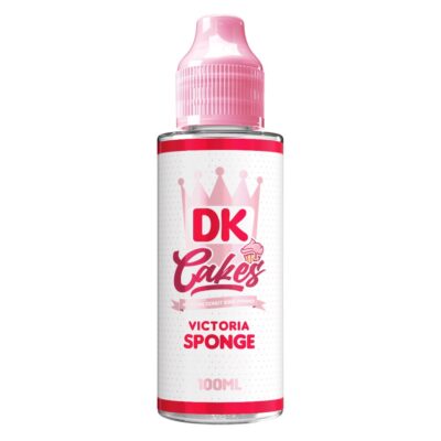 Victoria Sponge DK Cakes Shortfill E-Liquid By Donut King 100ml £4.89