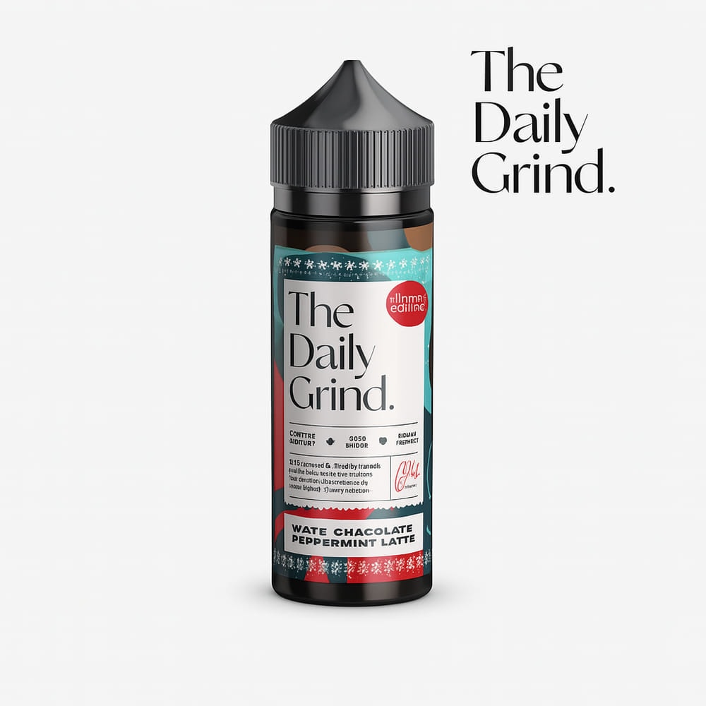 White Chocolate Peppermint Latte Shortfill E-Liquid By The Daily Grind 100ml £9.79 1 white chocolate peppermint latte shortfill e-liquid by the daily grind 100ml