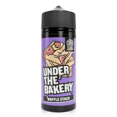 Waffle Stack Shortfill E-Liquid By Under The Bakery 100ml