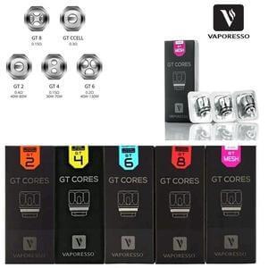 VAPORESSO GT CORE COILS for Revenger NRG, GT2, GT4, GT6, GT8, Mesh Coil Heads