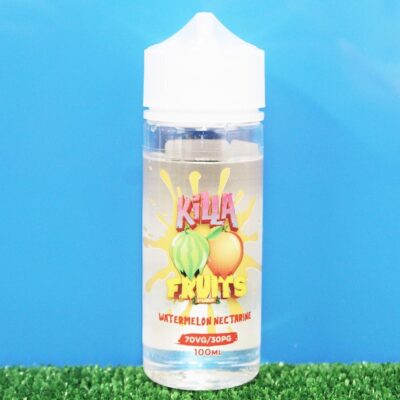 Watermelon Nectarine Shortfill E-Liquid By Killa Fruits 100ml