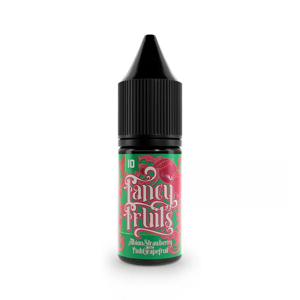 Albion Strawberry With Pink Grapefruit Salt E-liquid By Fancy Fruits 10ml 79p 2 albion strawberry with pink grapefruit salt e-liquid by fancy fruits 10ml