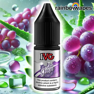 Aloe Grape Salt E-liquid By IVG 10ml