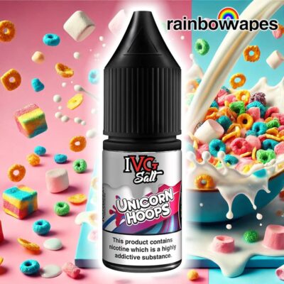 Unicorn Hoops Salt E-liquid By IVG 10ml