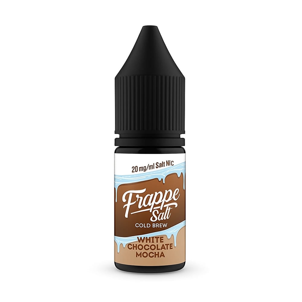 White Chocolate Mocha Salt E-Liquid By Frappe 10ml 20mg (BB 05/2024) 79p 1 white chocolate mocha salt e-liquid by frappe 10ml