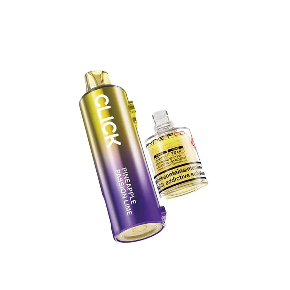 Pyne Pod Click Replacement Pods £3.99 13 PINEAPPLE PASSION LIME PYNE POD CLICK REPLACEMENT