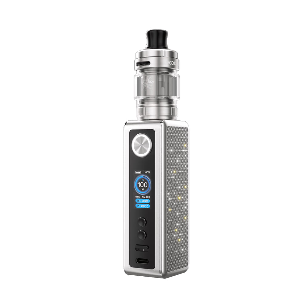 Voopoo Vinci Spark 100 Vape Kit (£29.99) 2 VOOPOO VINCI SPARK 100 SILVER VAPE KIT