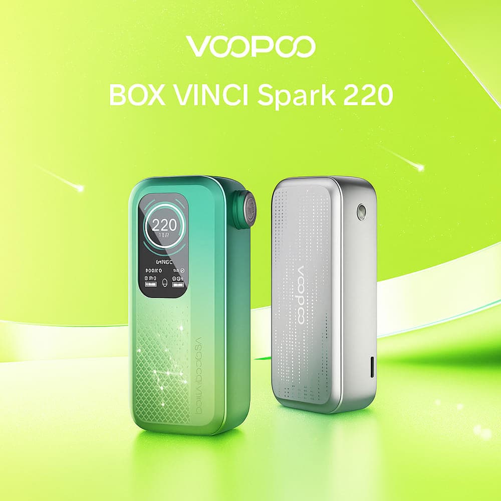 Voopoo Vinci Spark 220 Box Mod (£24.99) 7 VOOPOO VINCI SPARK 220 BOX MOD 2