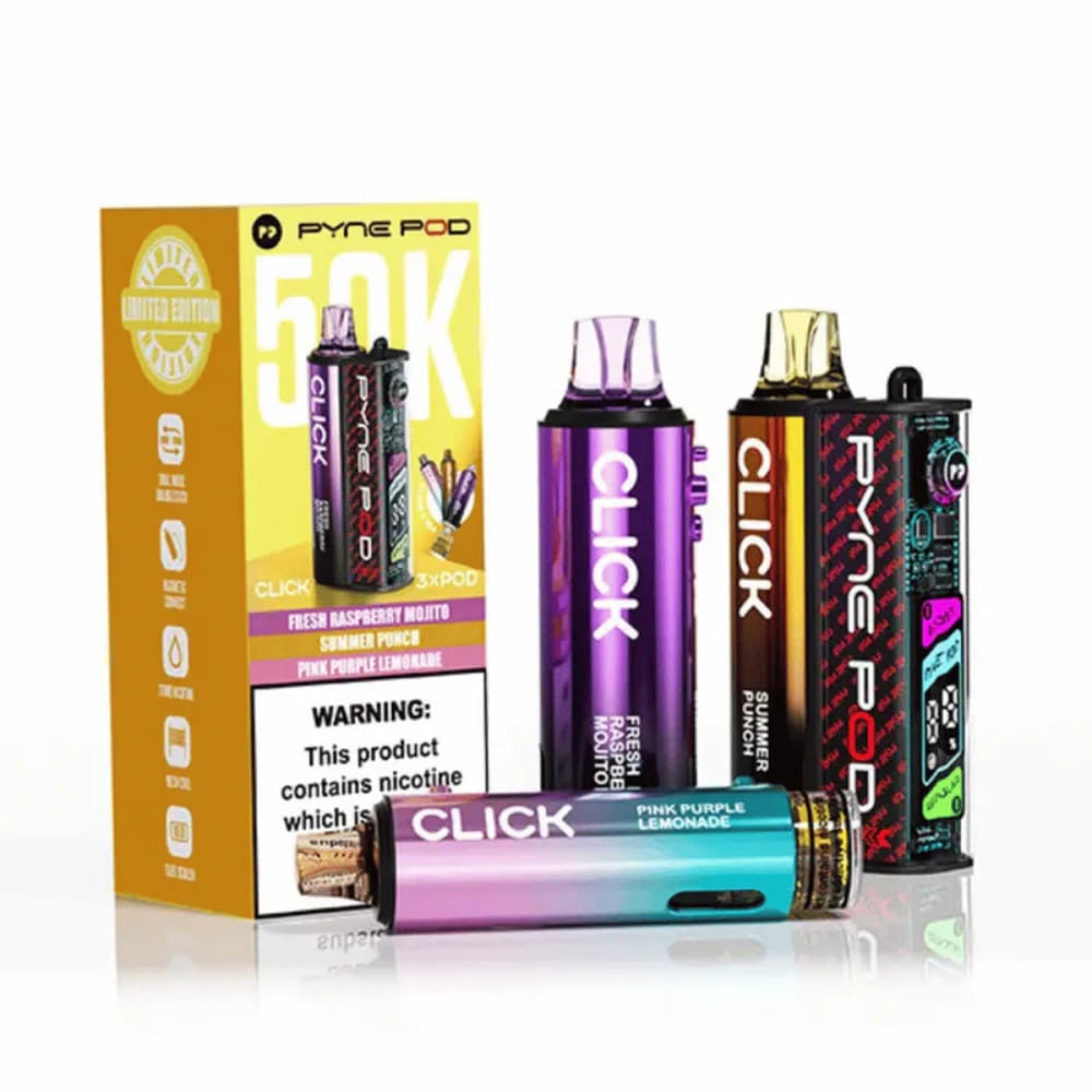 Pyne Pod Click 50K Prefilled Pod Vape Kit Β£9.99 6 Pyne Pod Click 50K Prefilled Pod Vape Kit Β£9.99 - Image 6