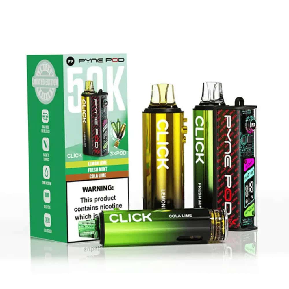 Pyne Pod Click 50K Prefilled Pod Vape Kit Β£9.99 7 Pyne Pod Click 50K Prefilled Pod Vape Kit Β£9.99 - Image 7