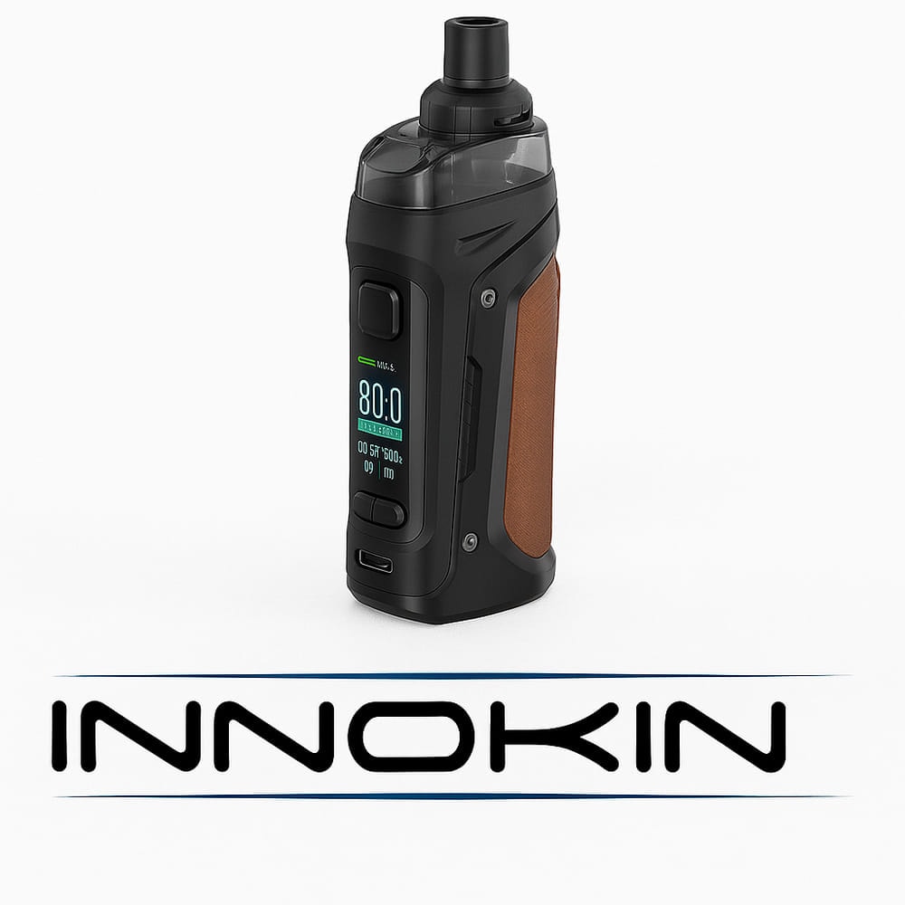 Innokin Coolfire PZPulse Pod Vape Kit £19.99 1 innokin coolfire pzpulse pod vape kit logo