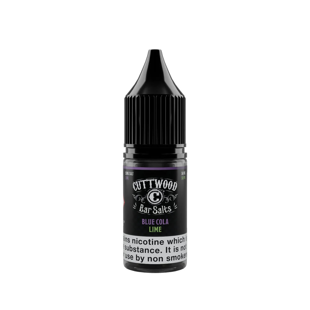 Blue Lime Cola Bar Salt E-liquid By Cuttwood 10ml 99p 2 blue lime cola bar salt e-liquid by cutwood 10ml