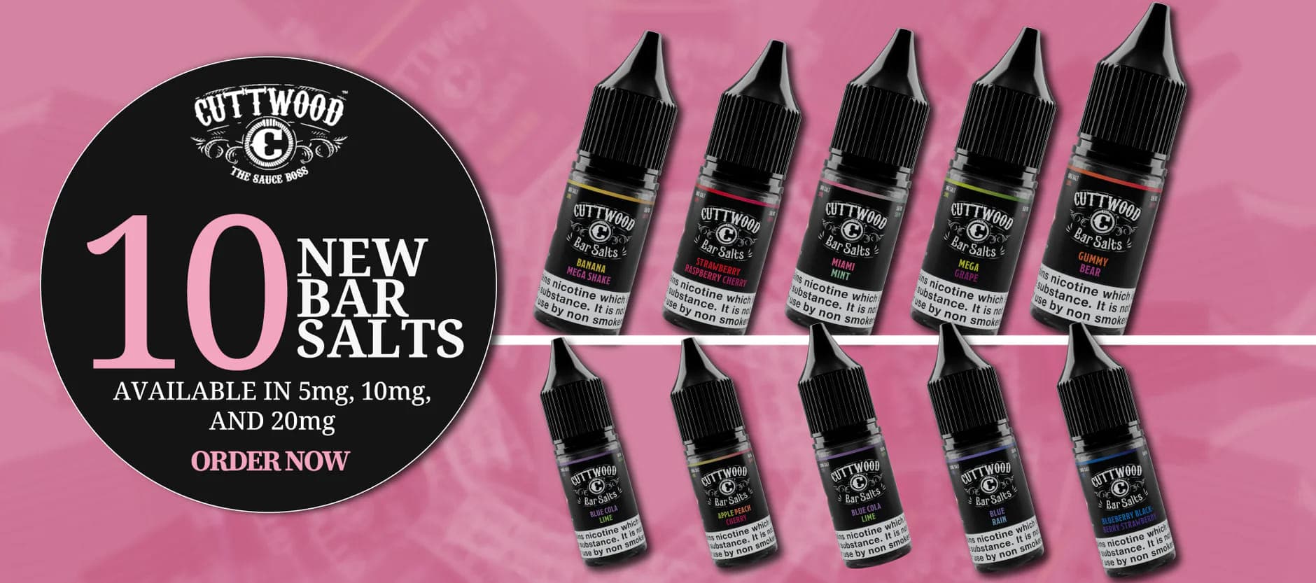 Blue Lime Cola Bar Salt E-liquid By Cuttwood 10ml 99p 3 cuttwood 10ml salts range