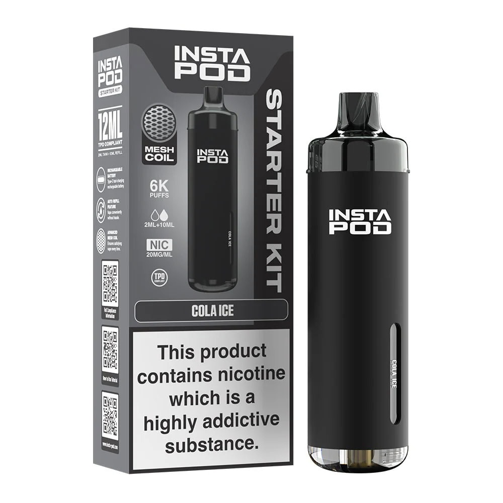 Insta Pod Prefilled Pod Vape Kit 6 Insta Pod Prefilled Pod Vape Kit - Image 6