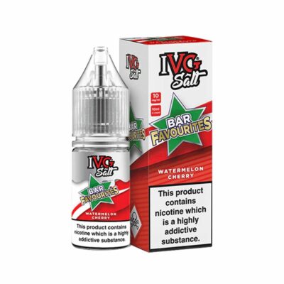 watermelon cherry nic salt e-liquid ivg 10ml