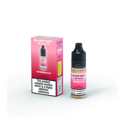 watermelon ice nic salt bloody mary 10ml