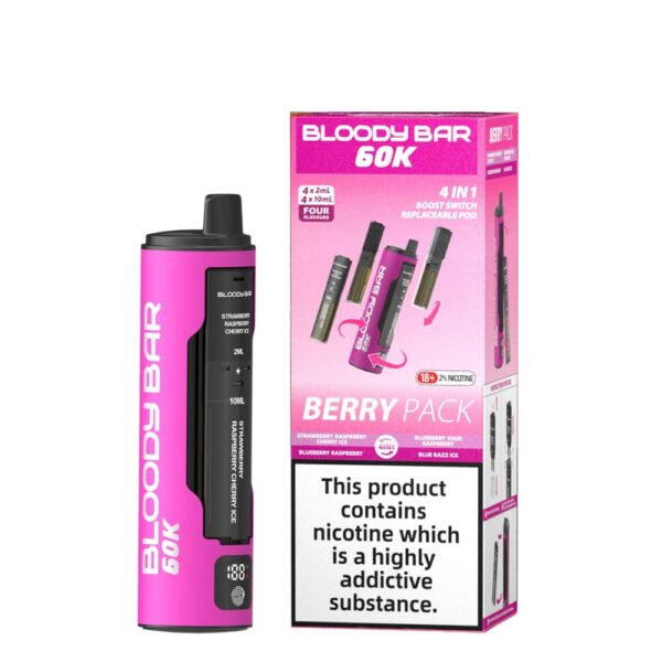 Bloody Bar 60K Prefilled Pod Vape Kit | £9.99