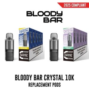 BLOODY BAR CRYSTAL 10K vape pods