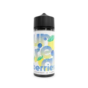 BLUEBERRY & LEMON SHORTFILL E-LIQUID BY UNREAL BERRIES 100ML