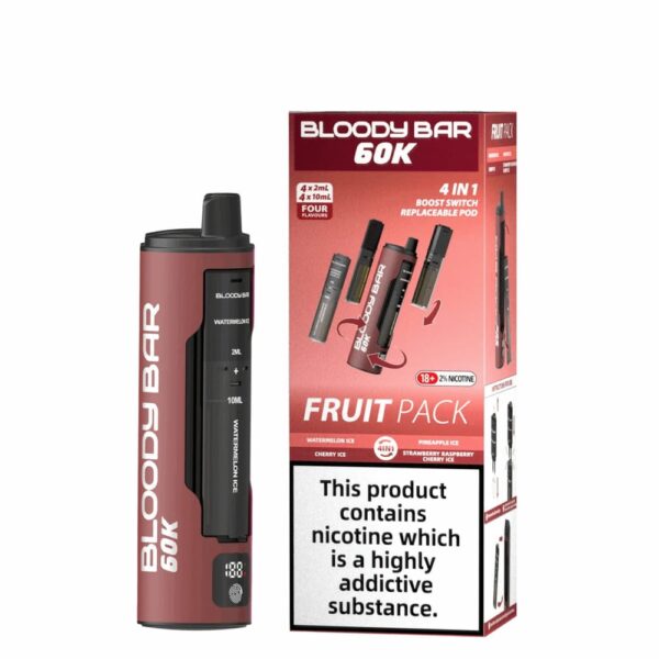 Bloody Bar 60K Prefilled Pod Vape Kit | £9.99