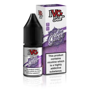 aloe grape salt e-liquid by ivg 10ml