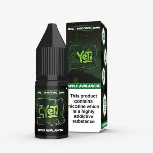 Apple Avalanche Nic Salt E-liquid By Yeti 3k 10ml