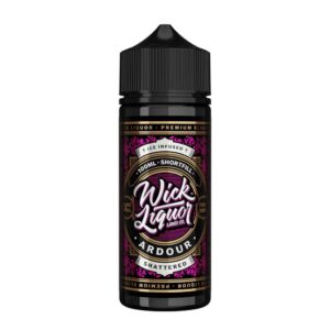 ardour shattered shortfill e-liquid by wick liquor 100ml