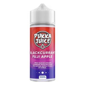 Pukka Juice Blackcurrant Fuji Apple 100ml Shortfill E-Liquid