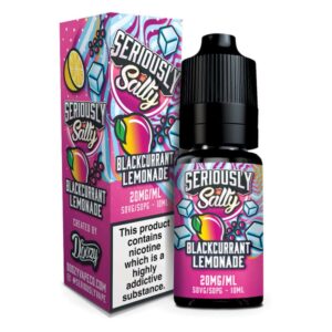 Doozy Seriously Salty Blackcurrant Lemonade Nic Salt 10ml E-Liquid