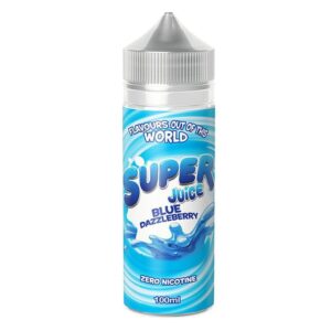 blue dazzleberry shortfill e-liquid by super juice 100ml