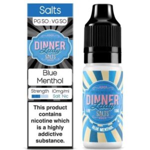 blue menthol nic salt dinner lady