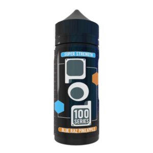 blue razz pineapple shortfill e-liquid by pod 100 series 100ml