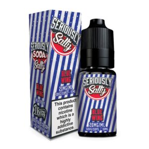 Doozy Seriously Salty Blue Wing Nic Salt 10ml E-Liquid