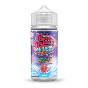blueberry grape bubblegum ice shortfill e-liquid by burst my bubble 100ml