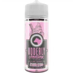 Udderly Amazing Bubblegum Ice Cream E-Liquid 100ml Shortfill