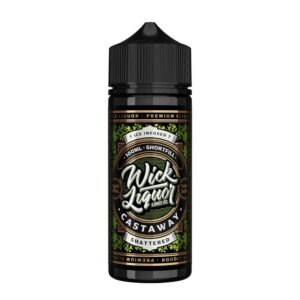 castaway shattered shortfill e-liquid wick liquor 100ml