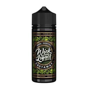 castaway shortfill e-liquid by wick liquor 100ml