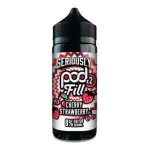 Doozy Seriously Pod Fill 2 Cherry Strawberry 100ml Shortfill E-Liquid