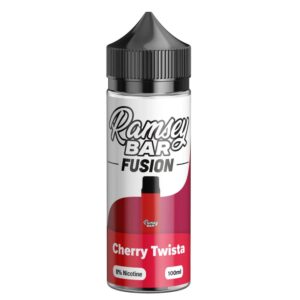 cherry twista shortfill e-liquid by ramsey 100ml