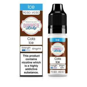 cola ice e-liquid by dinner lady 10ml 6mg