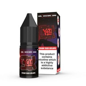 Yeti Crisp Red Grape Ice Nic Salt E-Liquid 10ml